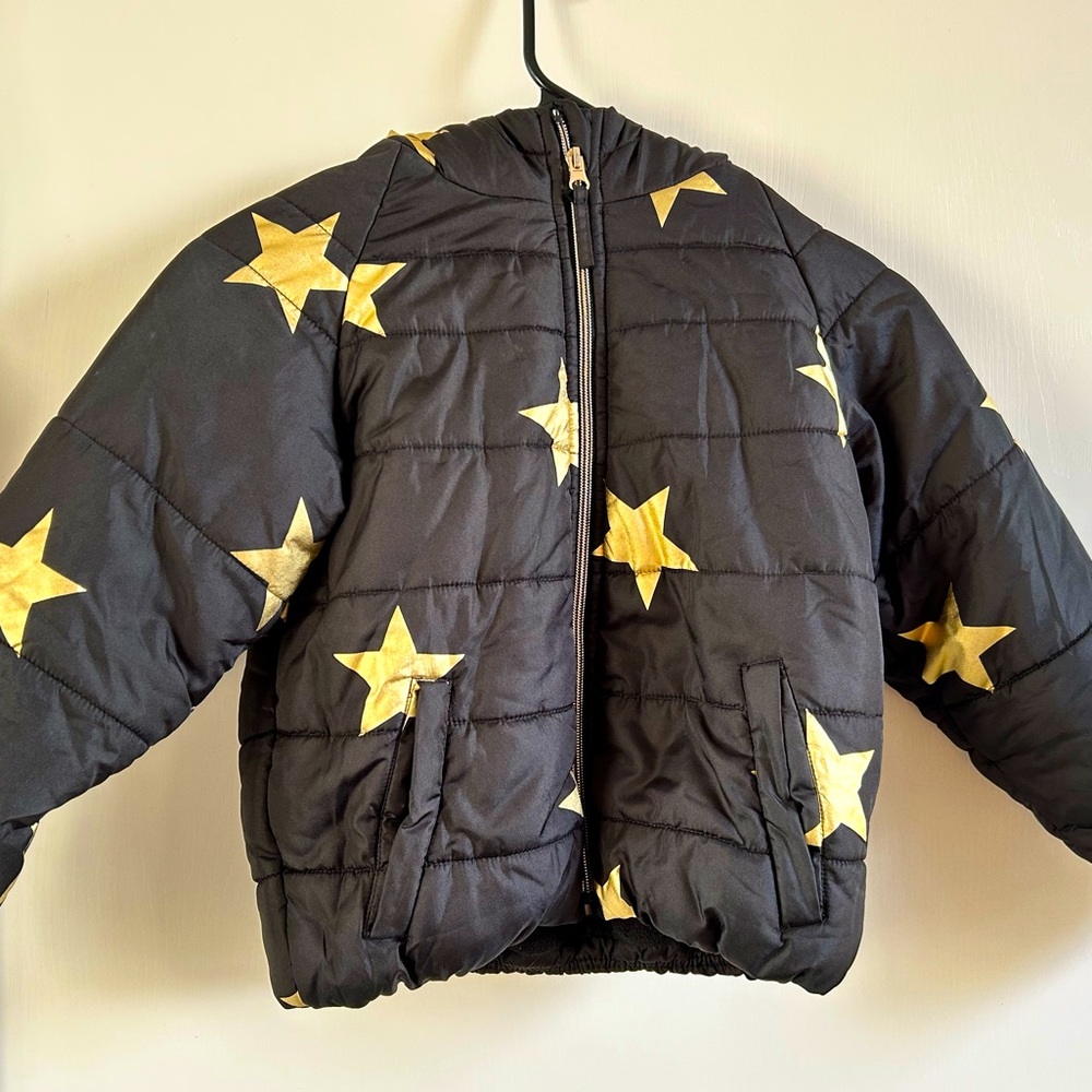 Starry Black Kids Jacket